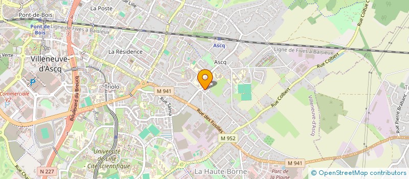 localisation de l'entreprise MADAME ANNE BROUWERS à VILLENEUVE-D'ASCQ