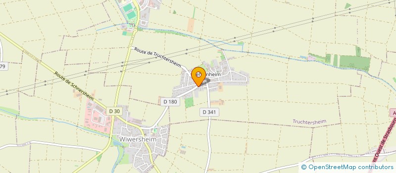 localisation de l'entreprise MADAME ANNE BRUCKER  TRUCHTERSHEIM