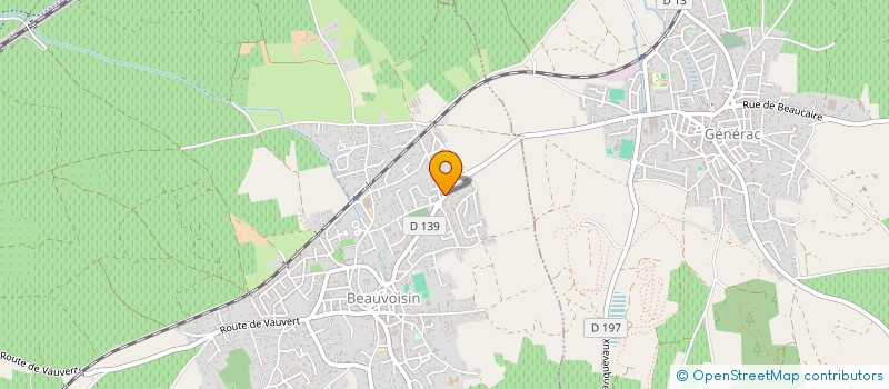 localisation de l'entreprise MADAME ANNE BRUNEL  BEAUVOISIN