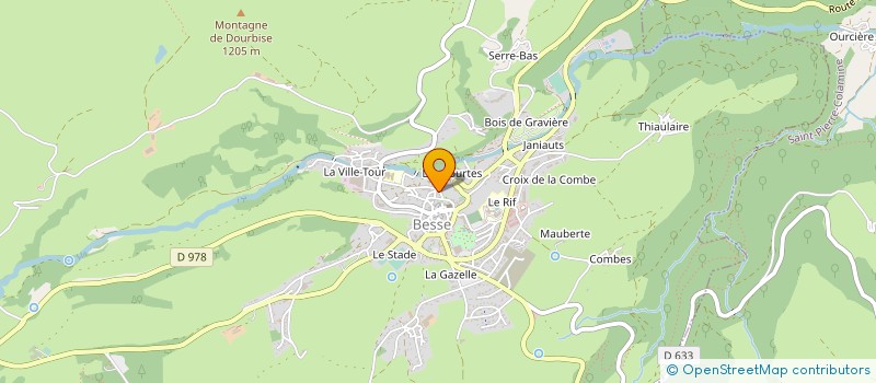 localisation de l'entreprise MADAME ANNE BRUNET  BESSE-ET-SAINT-ANASTAISE