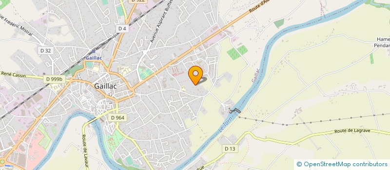 localisation de l'entreprise MADAME ANNE BUREAU  GAILLAC