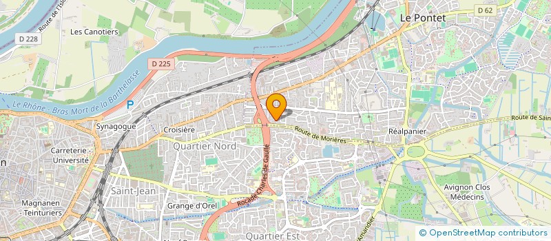 localisation de l'entreprise MADAME ANNE BUSSUTIL  AVIGNON