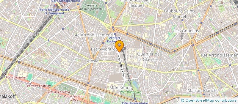 localisation de l'entreprise MADAME ANNE CADIC  PARIS