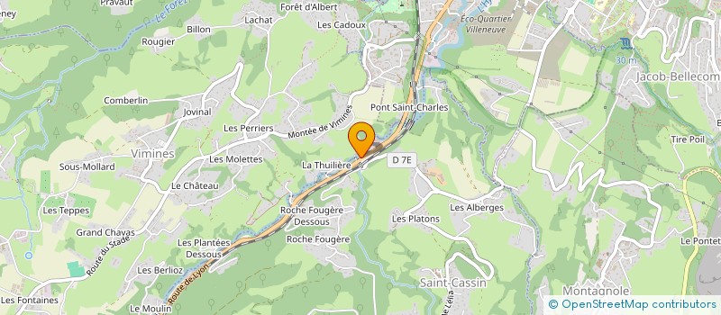 localisation de l'entreprise MADAME ANNE CAMBIER  SAINT-CASSIN