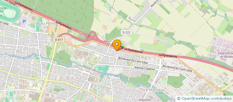 localisation de l'entreprise MADAME ANNE CAMPISTRON à PAU