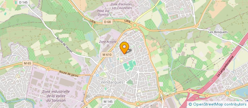 localisation de l'entreprise MADAME ANNE CAMPOY à VENDARGUES