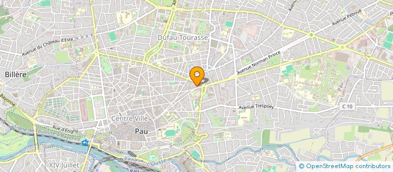 localisation de l'entreprise MADAME ANNE CAPBLANCQ  LONS