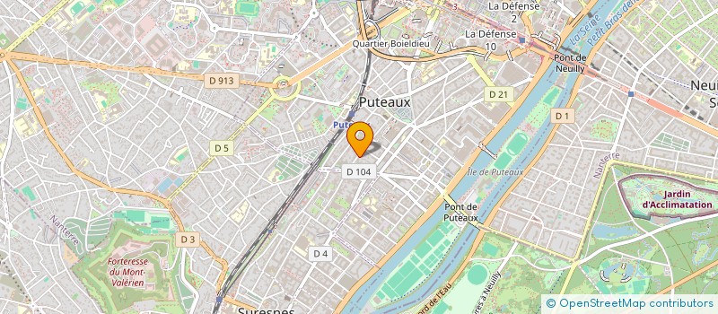 localisation de l'entreprise MADAME ANNE CAPDEVIELLE à PUTEAUX