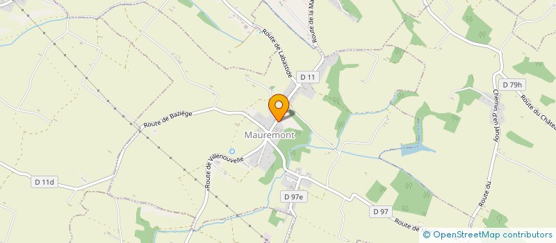 localisation de l'entreprise MADAME ANNE CAPEL  MAUREMONT