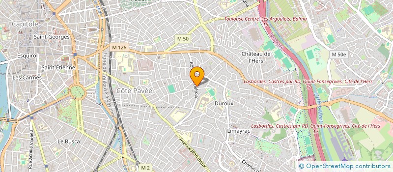 localisation de l'entreprise MADAME ANNE CAPIAU à TOULOUSE