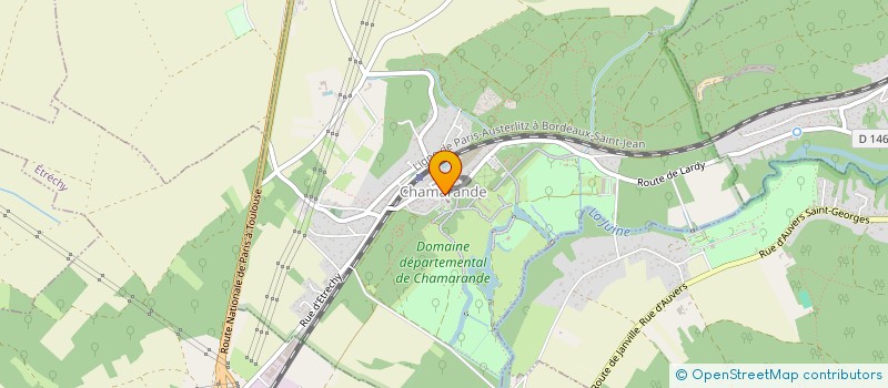 localisation de l'entreprise MADAME ANNE CARLES  CHAMARANDE