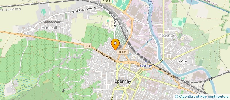 localisation de l'entreprise MADAME ANNE-CAROLE JONVEL  EPERNAY