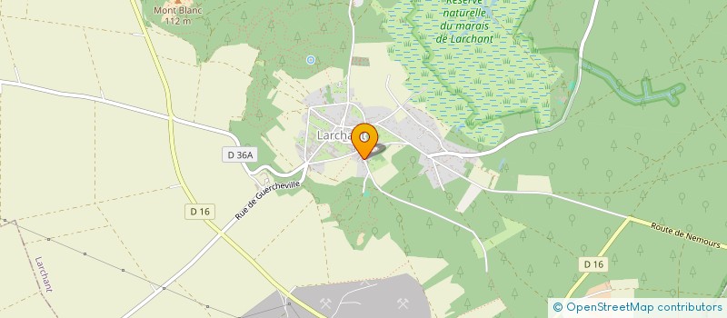 localisation de l'entreprise MADAME ANNE-CAROLINE FORATO  LARCHANT