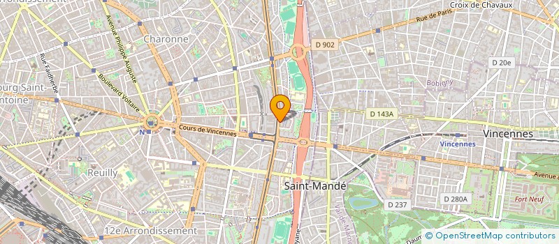 localisation de l'entreprise MADAME ANNE-CAROLINE PEREZ à PARIS