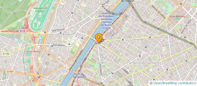 localisation de l'entreprise MADAME ANNE-CAROLINE QUEILLE  PARIS