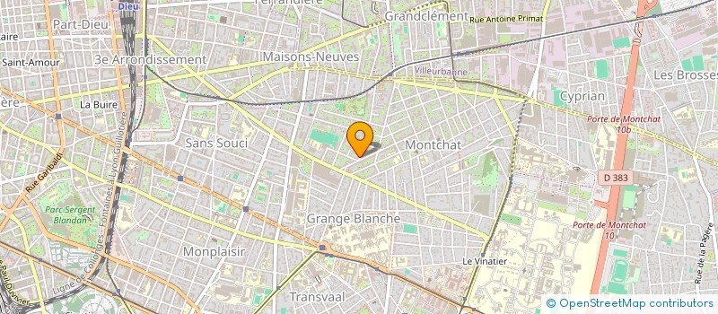 localisation de l'entreprise MADAME ANNE-CAROLINE ROGEON  LYON