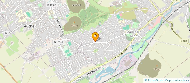 localisation de l'entreprise MADAME ANNE CAROULLE  MARLES-LES-MINES