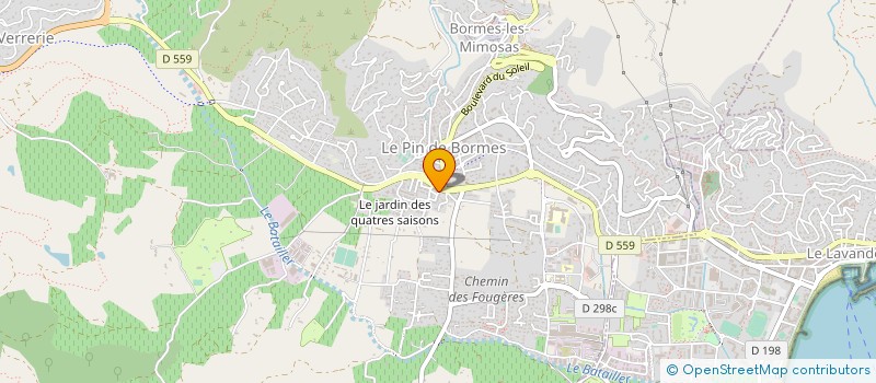 localisation de l'entreprise MADAME ANNE CARTAIRADE à BORMES-LES-MIMOSAS