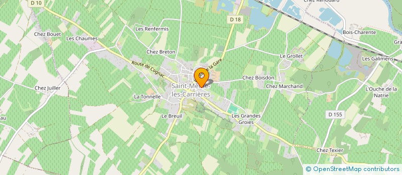 localisation de l'entreprise MADAME ANNE CASEY à SAINT-MEME-LES-CARRIERES