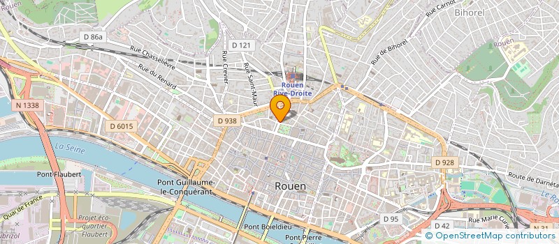 localisation de l'entreprise MADAME ANNE CASONI  ROUEN