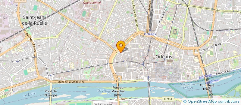 localisation de l'entreprise MADAME ANNE CASTILLO à ORLEANS
