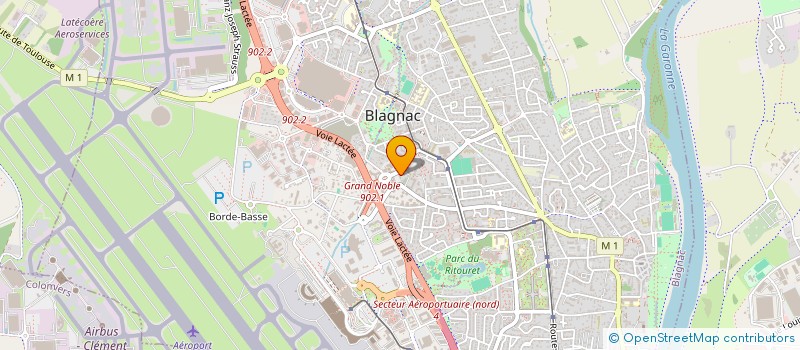localisation de l'entreprise MADAME ANNE CATHERINE DE VIVO à BLAGNAC