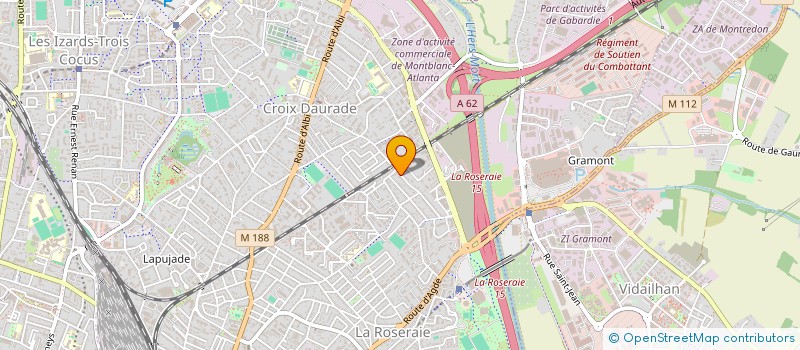 localisation de l'entreprise MADAME ANNE-CATHERINE DUFOUR à TOULOUSE