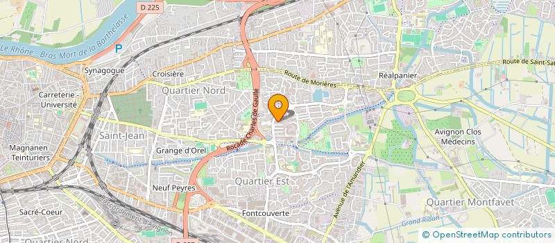 localisation de l'entreprise MADAME ANNE-CATHERINE DURAIN  AVIGNON