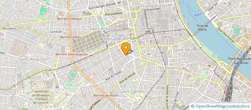 localisation de l'entreprise MADAME ANNE-CATHERINE GALAND à BORDEAUX