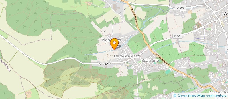 localisation de l'entreprise MADAME ANNE-CATHERINE HUYNEN  LORRY-LES-METZ