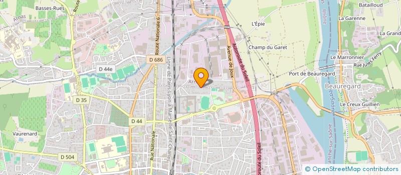 localisation de l'entreprise MADAME ANNE-CATHERINE IMBERT  ARNAS