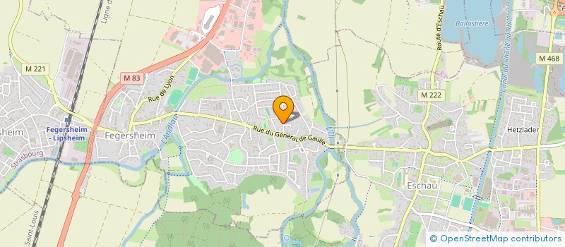 localisation de l'entreprise MADAME ANNE-CATHERINE RAMSPERGER  FEGERSHEIM