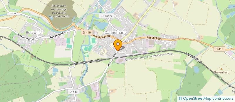 localisation de l'entreprise MADAME ANNE-CATHERINE REBEL  MAGNY