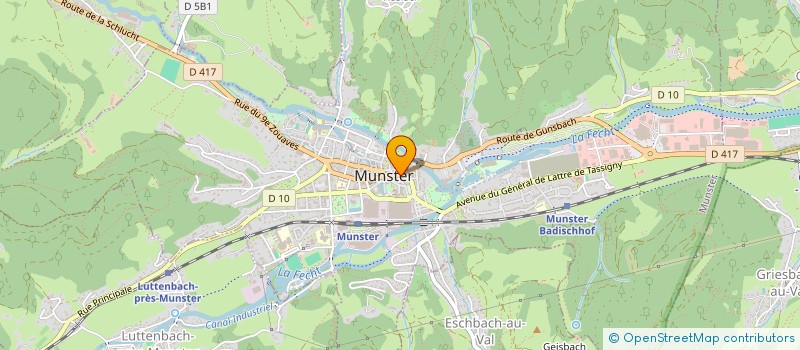 localisation de l'entreprise MADAME ANNE-CATHERINE REBISCHUNG  MUNSTER