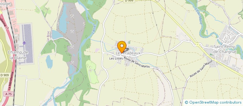 localisation de l'entreprise MADAME ANNE CATHERINE TEYSSIER  ISSOIRE