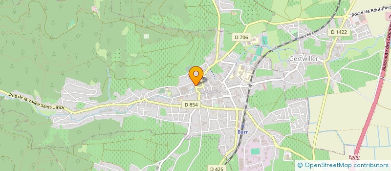 localisation de l'entreprise MADAME ANNE-CATHERINE WEBER  BARR