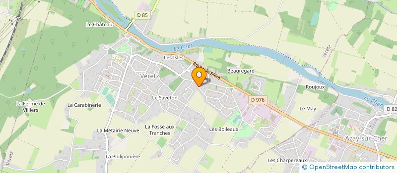 localisation de l'entreprise MADAME ANNE CAUCHETIER à VERETZ