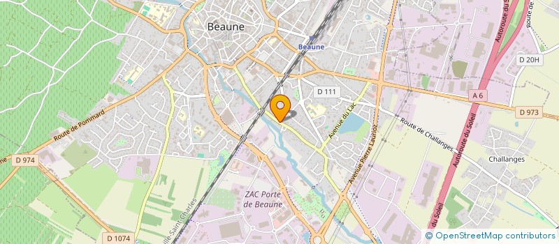 localisation de l'entreprise MADAME ANNE CAUSERET à BEAUNE