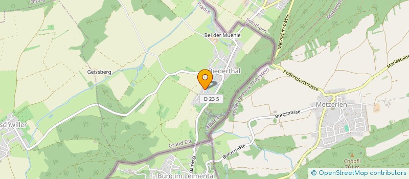 localisation de l'entreprise MADAME ANNE CAUSSE  BIEDERTHAL