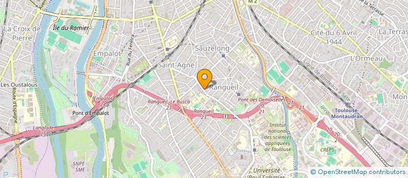 localisation de l'entreprise MADAME ANNE CAZAVET à TOULOUSE