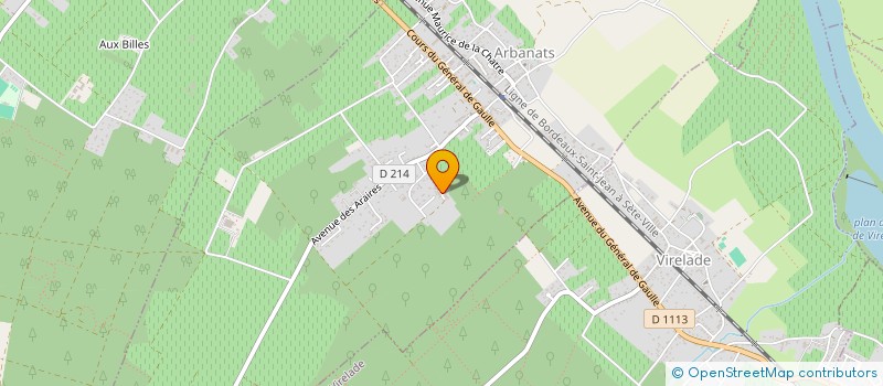 localisation de l'entreprise MADAME ANNE CAZENAVE  ARBANATS