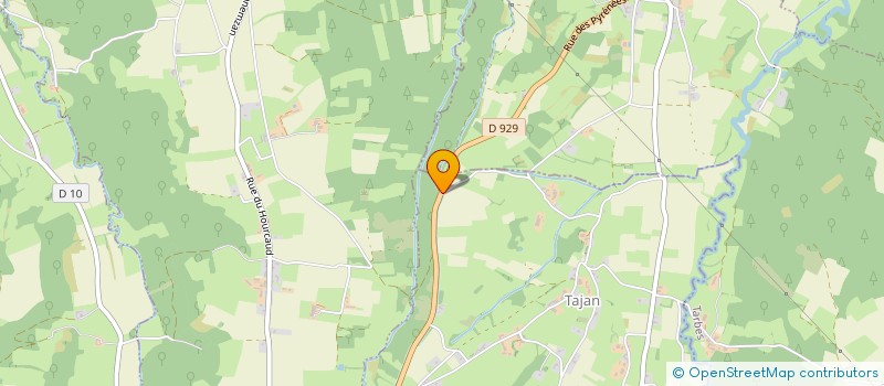 localisation de l'entreprise MADAME ANNE-CECILE ABADIE  TAJAN