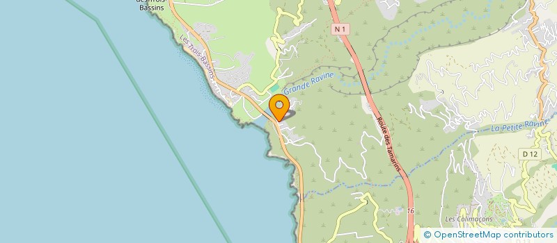 localisation de l'entreprise MADAME ANNE-CECILE AMASSY  LES TROIS-BASSINS