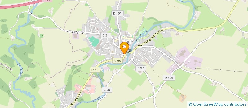 localisation de l'entreprise MADAME ANNE-CECILE BARBIER  LOUE