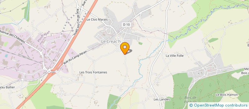 localisation de l'entreprise MADAME ANNE-CECILE BEURIER  POMMERET