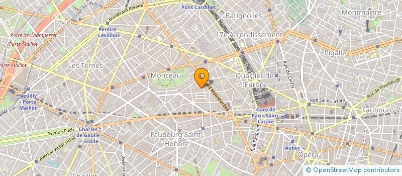 localisation de l'entreprise MADAME ANNE CECILE BOURGET  PARIS