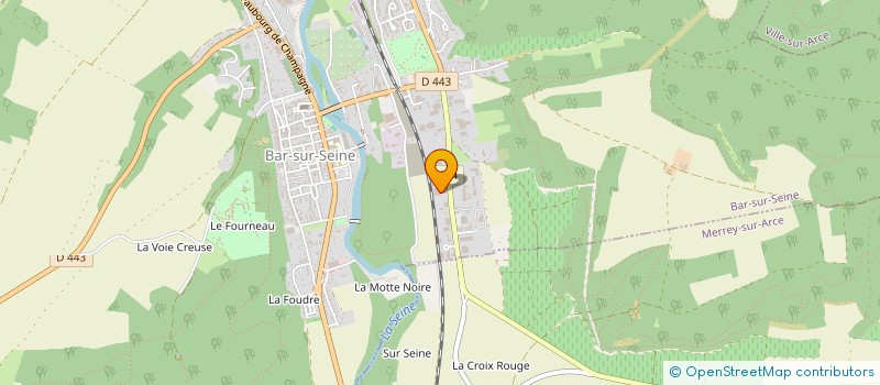 localisation de l'entreprise MADAME ANNE CECILE CHEURLIN à BAR-SUR-SEINE