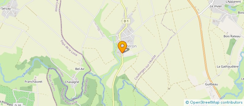 localisation de l'entreprise MADAME ANNE-CECILE COUAILLIER  COULONGES-SUR-L'AUTIZE