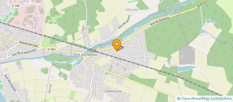 localisation de l'entreprise MADAME ANNE-CECILE DENIS à MARDIE