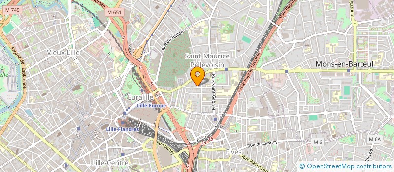 localisation de l'entreprise MADAME ANNE-CECILE DUBOCAGE à LILLE